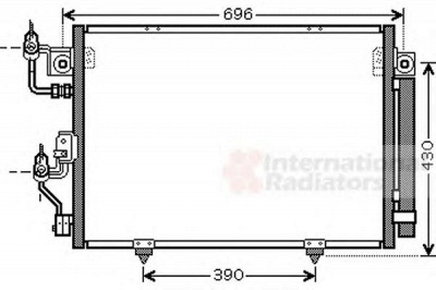 VAN WEZEL 32005191 -  Конденсатор, кондиционер